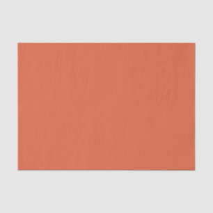 Verona Sunset Orange Solid Colour Tissue Paper
