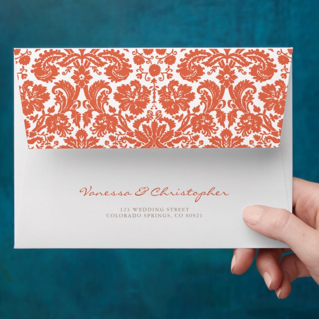 Verona Sunset Wedding Envelope (Hand)