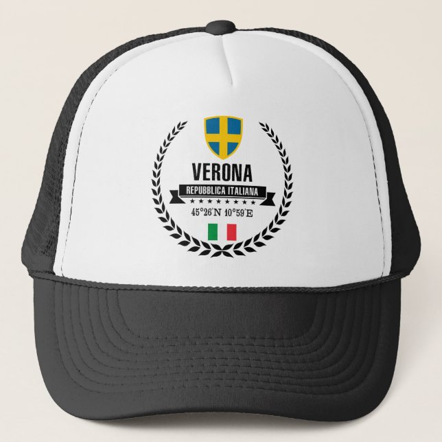 Verona Trucker Hat (Front)