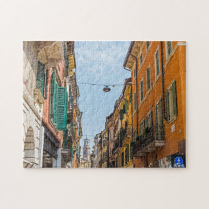 Verona Via Mazzini view puzzle