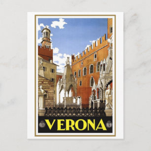 Verona Vintage Travel Postcard