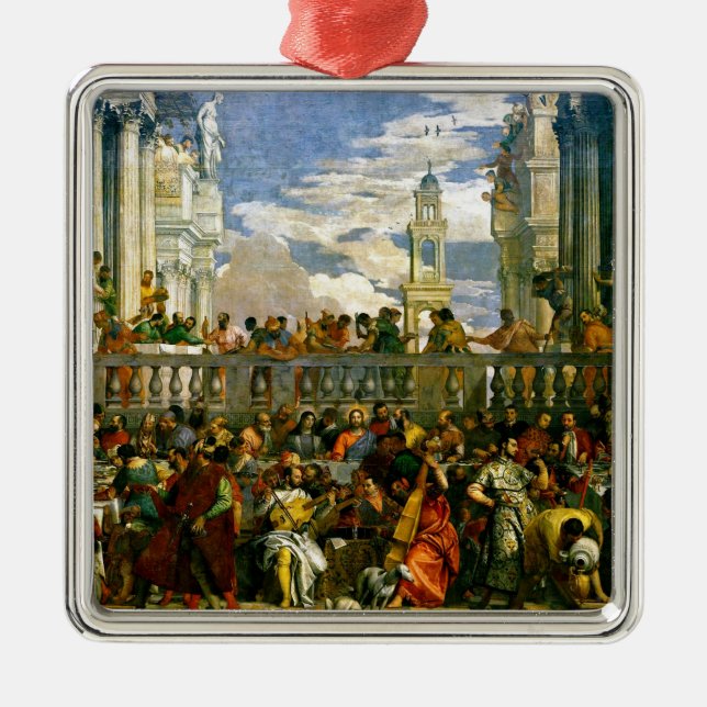 Veronese - The Wedding at Cana Metal Tree Decoration (Front)