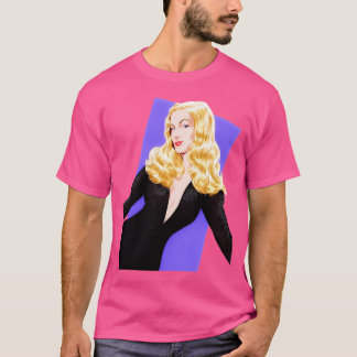 Veronica Lake - An Illustration By Paul Cemmick T-Shirt