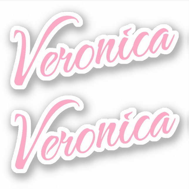 Veronica name x2 (Front)