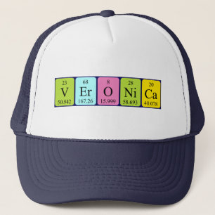 Veronica periodic table name hat