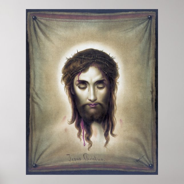 VERONICA'S VEIL - JESUS CHRISTUS - 1876 POSTER (Front)