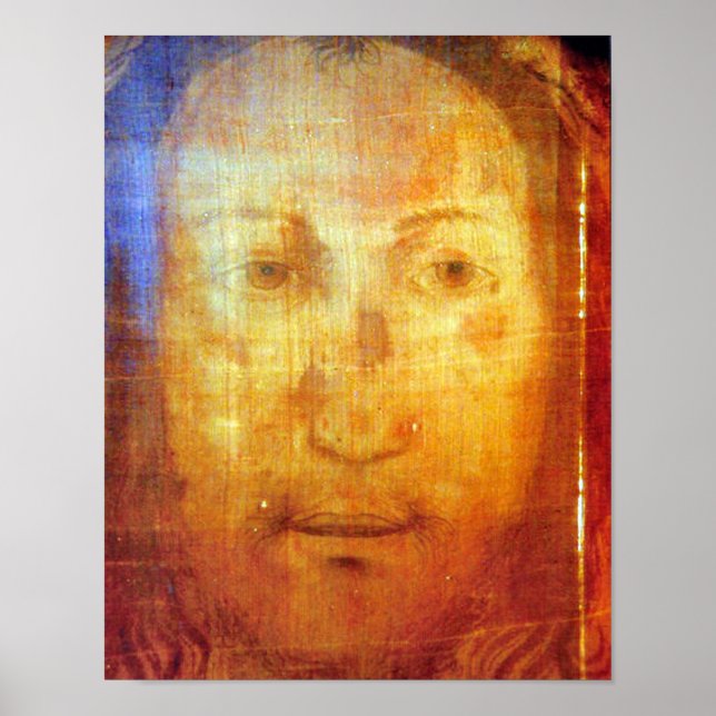 VERONICA'S VEIL THE SACRED FACE OF JESUS. POSTER (Front)