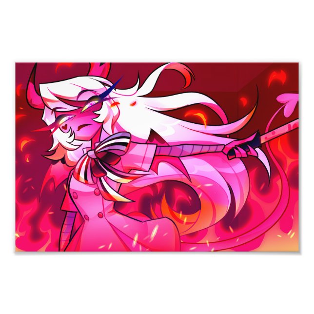 Verosika Halloween Slasher | Helluva Boss | Photo Print (Front)