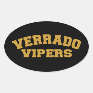 Verrado Vipers Oval Sticker