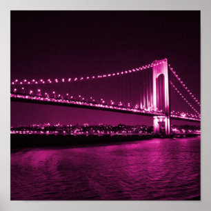 Verrazano Narrows Bridge print