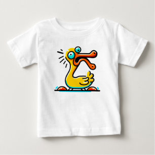 Verrückte Ente Baby T-Shirt