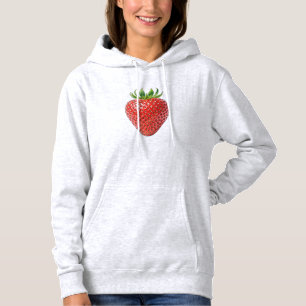 verry kind Strawberry Lover Quote Basic Hooded  Hoodie