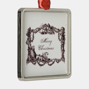 Versailles baroque Merry Christmas Weihnachten Metal Tree Decoration