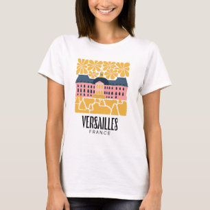Versailles France abstract travel floral T-Shirt