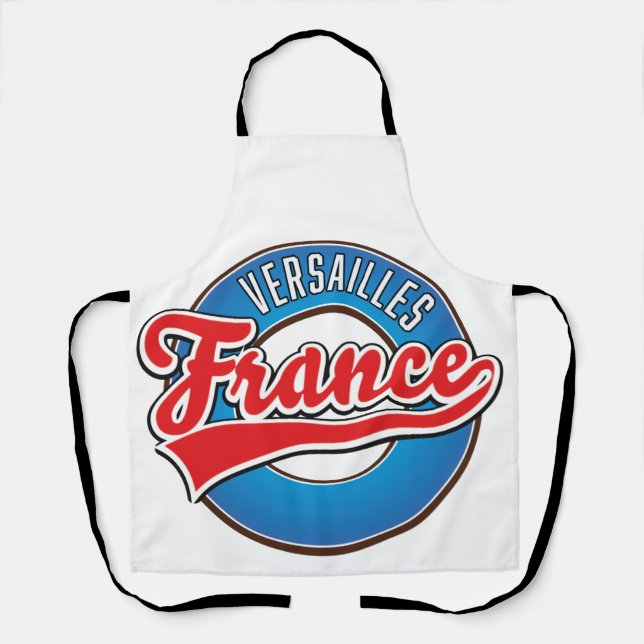 Versailles France logo Apron (Front)