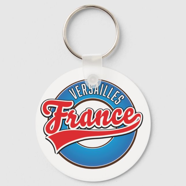 Versailles France logo Key Ring (Front)
