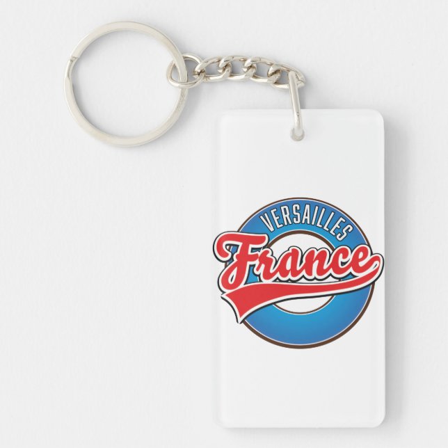 Versailles France logo Key Ring (Front)