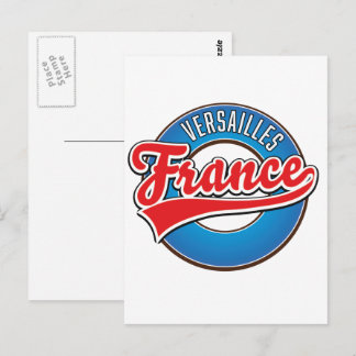 Versailles France logo Postcard