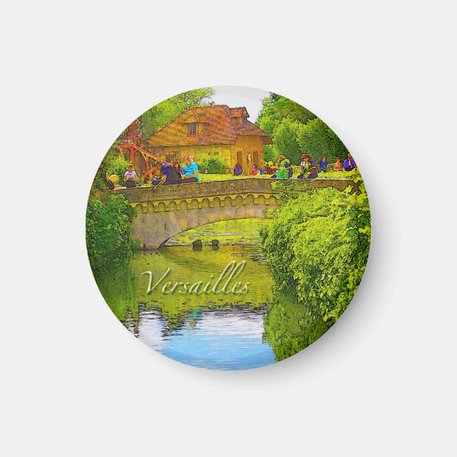 Versailles Gardens Magnet (Front)