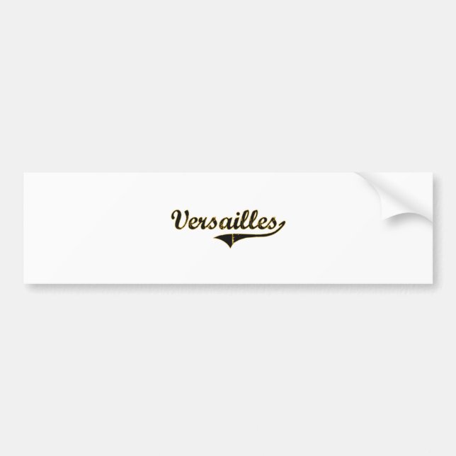 Versailles Missouri Classic Design Bumper Sticker (Front)