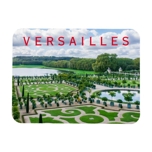 Versailles Palace Gardens fridge magnet (Horizontal)