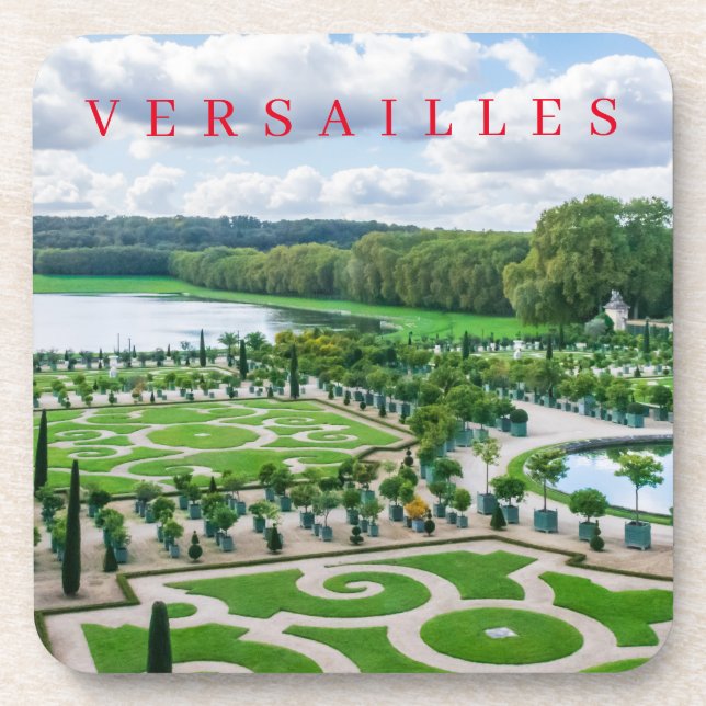 Versailles Palace Gardens view coasters (Front)