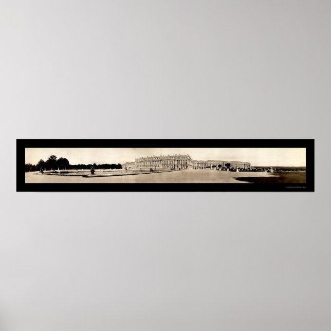 Versailles Palace Photo 1908 Poster (Front)