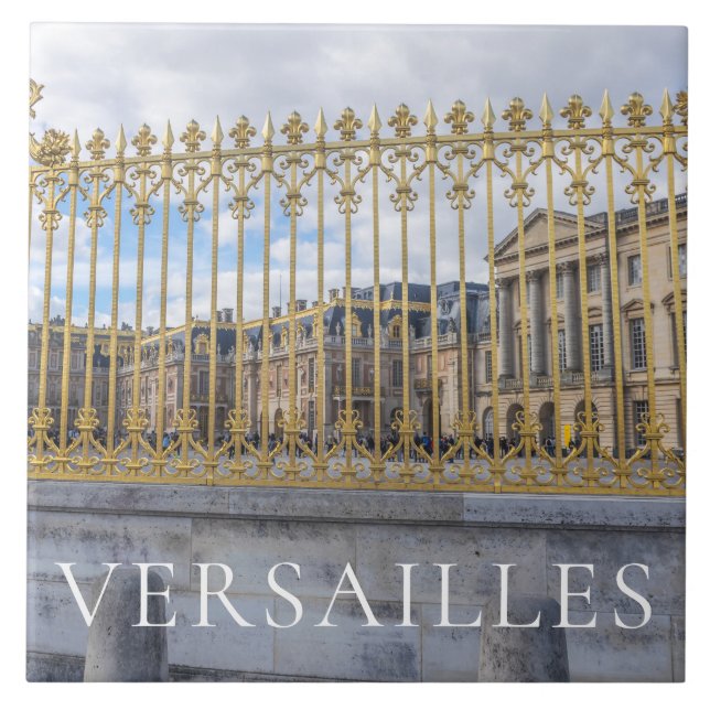 Versailles Palace railings ceramic tile (Front)