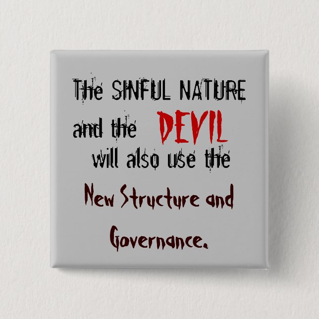 Versatile 15 Cm Square Badge (Front)