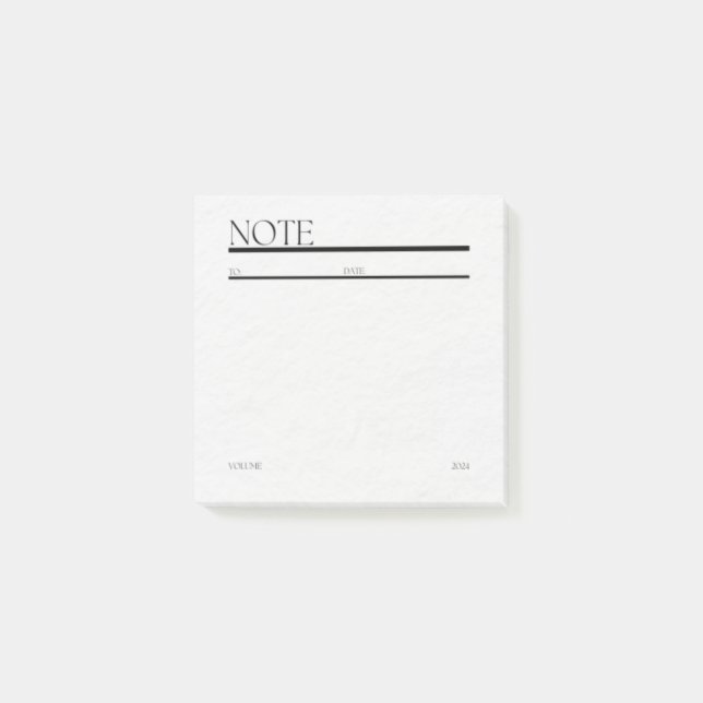 Versatile and Practical Sticky Notes for Everyday  (Front)