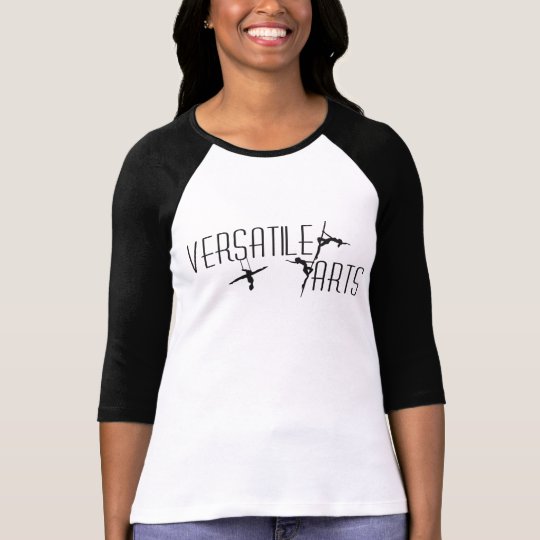 Versatile Arts aerialist baseball shirt