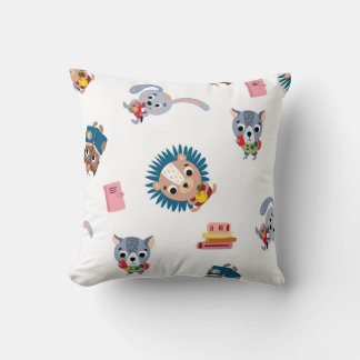 Versatile Back to School Throw Pillow