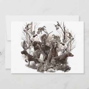 Versatile Hunting Dogs Invitation