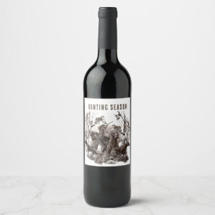 Versatile Hunting Dogs Wine Label