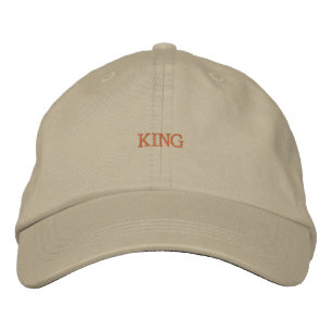 Versatile Khaki Featuring King Text Premium Cap 