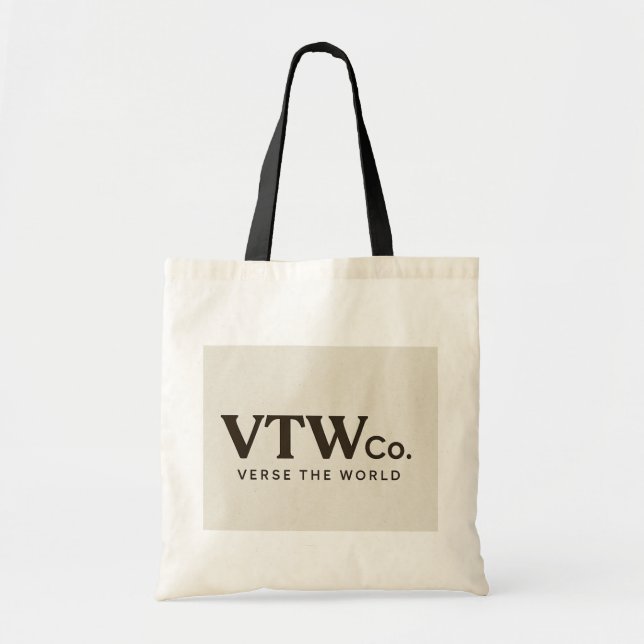 Verse The World Tote Bag (Front)