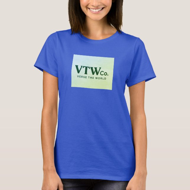 Verse The World women's T-Shirt (Front)