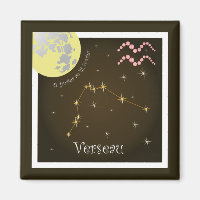 Verseau 21 janvier au 18 février Magnet
