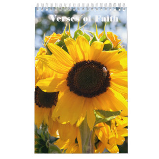 Verses of faith photography calendar