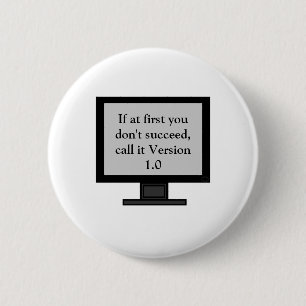 Version 1.0 Button