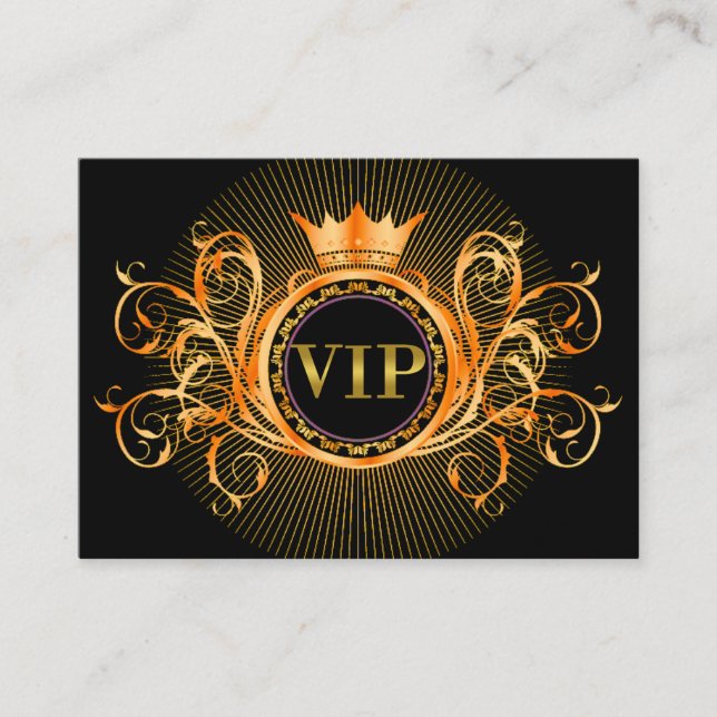 Version 2 VIP Business Card / Pass / Invitation (Front)