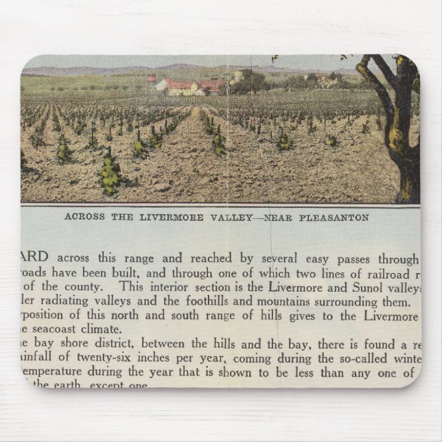 Verso Alameda County Mouse Mat (Front)