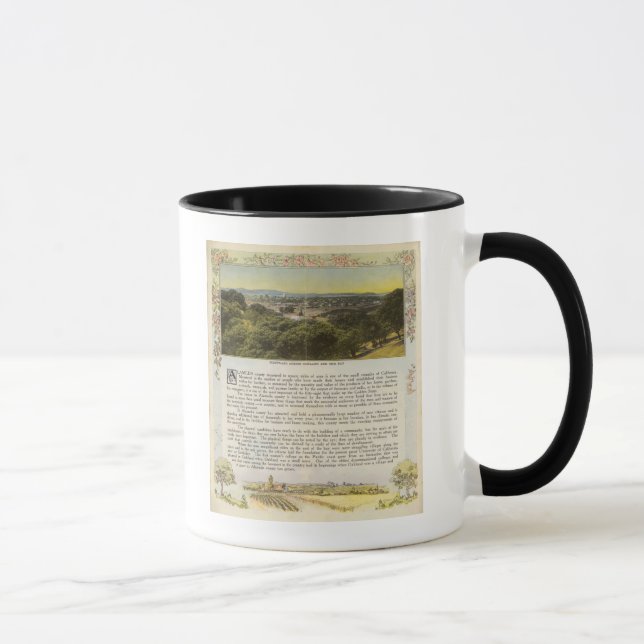 Verso Alameda County, Oakland and the Bay Mug (Right)
