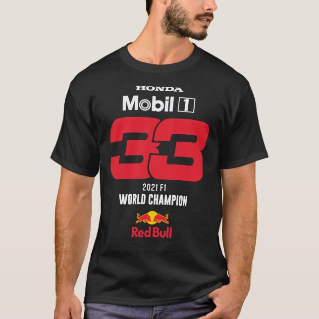 VERSTAPPEN RBR 2021 CHAMPION Classic T-Shirt (Front)