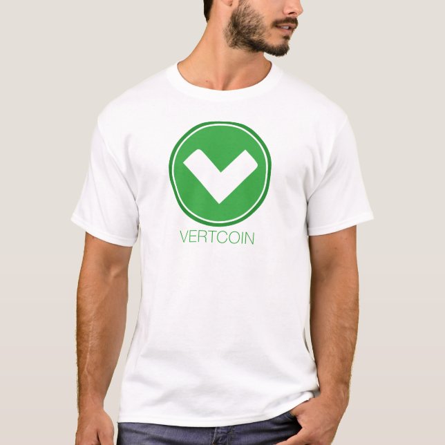 Vertcoin basic t-shirt (Front)