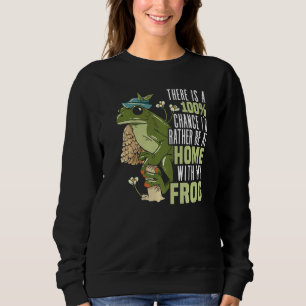 Vertebrate Tadpole Animal Amphibian Frog Sweatshirt
