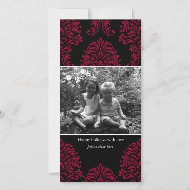 Vertical 1-photo card (Front)