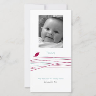 Vertical 1-photo card
