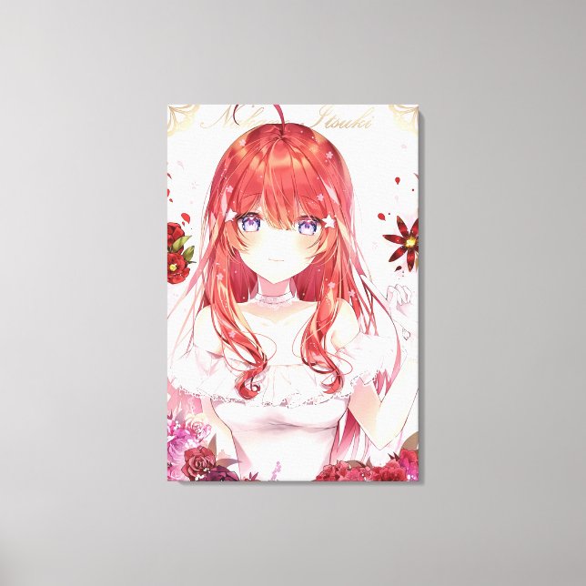Vertical anime girls Premium Wrapped Canvas(Gloss) Canvas Print (Front)