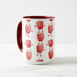 Vertical Apples Mug